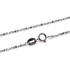 Silver925 シルバー925 スクリューチェーン　ネックレスチェーン 約40cm_PRG859