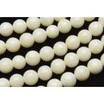 ホワイトコーラル（白珊瑚） ラウンド　4mm　１連（約３８ｃｍ）_R1946-4 ★5000円以上ネコポス送料無料！