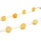アラゴナイト 薔薇バラカット　8mm　１連（15粒入り）_R5398-8