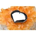 Yahoo! Yahoo!ショッピング(ヤフー ショッピング)高純度 テラヘルツ鉱石 ハート　26x20mm　ペンダントトップ_R5505-9 ★5000円以上ネコポス送料無料！