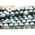 「黒天眼石」　6mm １連（約38cm）_R954 ★5000円以上ネコポス送料無料！