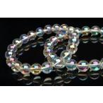 Yahoo! Yahoo!ショッピング(ヤフー ショッピング)水晶レインボーオーラ　10mm　ブレスレット[RLA3414]