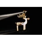 ¥¯¥ê¥¹¥Þ¥¹¥Ñ¡¼¥Ä ¥Ä¥ê¡¼(¥´¡¼¥ë¥É)´Ý¥«¥óÉÕ¤¡¡18.5x11mm¡¡_T37