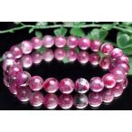 【１点物】希少共生 ルビーインクォーツ　8mm　ブレスレット _U7785