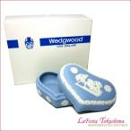 [ не использовался ] WEDGWOOD Wedgwood jasper Heart box | бардачок (L размер | голубой )