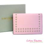 * сильно сниженная цена SALE* J&amp;M Davidson J and M Davidson заклепки имеется футляр для карточек футляр для визитных карточек ( розовый ) не использовался 