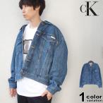 希少 カルバン クライン ジャケット デニムジャケット CALVIN KLEIN Gジャン メンズ アウター USモデル