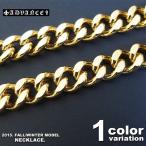 Yahoo! Yahoo!ショッピング(ヤフー ショッピング)ネックレス メンズ 金 ゴールド チェーン advance ネックレス 18k 18金コーティング 喜平 長さ60cm/太さ14mm
