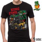 lato ласты k футболка короткий рукав Logo принт Rat Fink King Fink мужской American Casual casual 