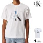  Calvin Klein джинсы футболка короткий рукав Calvin Klein Jeans футболка Logo tops Photo Monogram Tee иностранная модель 