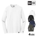New Era New Era футболка длинный рукав long T US модель one отметка Logo износ te-ji стандартный популярный одноцветный принт мужской женский унисекс 