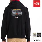 希少 THE NORTH FACE ザ ノースフェイス パーカー スウェット プルオーバー バックプリント 裏起毛 メンズ トップス