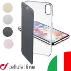 Cellularline iPhoneX ケース 手帳 アイフォン８ SE ケース 手帳型 ブランド