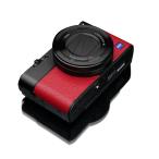 GARIZ/ゲリズ SONY DSC-RX100M6/M7用 貼り革キット LS-RX100M6R レッド