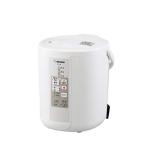 象印 加湿器 2.2L 木造6畳/プレハブ洋室10畳対応 スチーム式 蒸気式 フィルター不要 自動加湿3段階 お手入れ簡単 ホワイト EE-RN35-