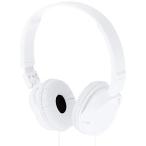 ソニーSONY ヘッドホン MDR-ZX110 _ 密閉型 折りたたみ式 ホワイト MDR-ZX110 W