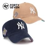 47BRAND フォーティーセブンブランド ニューヨーク ヤンキース ワールドシリーズ キャップ 帽子 WORLD SERISE DOUBLE UNDER 47 CLEAN UP