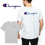 【在庫処分】Champion チャンピオン Tシャツ ロゴ クルーネック メンズ  定番 ベーシック USモデル BACK SCRIPT CREWNECK T-SHIRT 214279 ギフト
