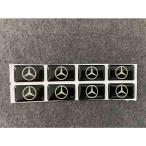  бесплатная доставка 03* Mercedes Benz MercedesBenz для *8 шт. комплект машина стикер эмблема наклейка черный plate твердость прозрачный пластик чуть более склеивание сила 18x10MM