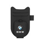 ★BMW★ブラック★車用メガネホルダー サングラスクリップ サンバイザーポケット サングラス/メガネ収納 カード収納クリップ マグネット開口 aafb qtm