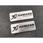  бесплатная доставка 541*HAMANN BMW*2 шт. комплект машина стикер эмблема черный plate алюминиевый крыло значок наклейка чуть более склеивание сила 