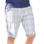 ROSASEN メンズ チェックショートパンツ 044-72443-098 （メンズ）