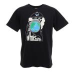 【ポイント10倍!1/28 12_00迄】ホールアース(Whole Earth) Best shot by Nelson CxW 半袖Tシャツ WE2KJA02 BLK (メンズ)