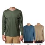 エルケクス(ELKEX)(メンズ)長袖Tシャツ メンズ メリノウール クルーネック EKM1FA3120 ウール100%