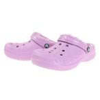 ショッピングバヤ クロックス（crocs）（キッズ）サンダル ジュニア パープル バヤ ラインド クロッグ キッズ Baya Lined Clog 207500-5Q5-2022 オーチャード ボア