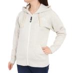 ノースフェイス（THE NORTH FACE）（レディース）トレーナー スウェット リアビューフルジップフーディ NTW12340 OM アイボリー フルジップパーカー 速乾