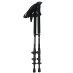 シナノ（SINANO）（メンズ）トレッキングポール ロングトレイル 125 BK ブラック 100〜125cm  2本組