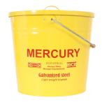  Mercury (MERCURY) жестяная пластина ведро овальный крышка имеется желтый MEBUBOYE