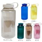 ナルゲン（nalgene）（メンズ、レディース）水筒 ウォーターボトル 広口1.0L Tritan Renew コットン 91637 ベージュ