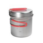エバニュー(EVERNEW) クッカー キャンプ アウトドア 調理器具 Ti U.L. Deep pot 900 ECA617