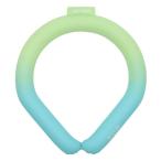 SUO(SUO)(メンズ、レディース)ネッククーラー RING 28° ICE グラデーション SUO24-GD-GRN-L 暑さ対策 熱中症対策