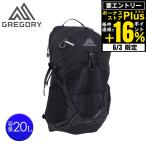 グレゴリー(GREGORY)(メンズ)リュック ミコ 20L オプティックブラック 1452759974 登山 防災 地震 災害対策