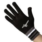  Mizuno (MIZUNO)( мужской, женский ) вязаный перчатки 32JYB50209 защищающий от холода теплоизоляция предотвращение скольжения чёрный 