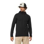 サロモン（SALOMON）（メンズ）フルジップ フリース ミドルレイヤージャケット フード付き ESSENTIAL LIGHTWARM LC2225300