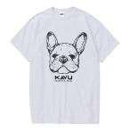  Cub -(KAVU)( мужской )22 собака короткий рукав футболка 19822260 пепел 