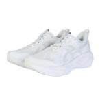アシックス（ASICS）（レディース）ランニングシューズ ノヴァブラスト 5 ホワイト グレー 1012B765.100 スニーカー ジョグ クッション性