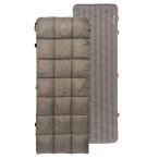 ショッピング寝袋 スノーピーク（snow peak） シュラフ 寝袋 封筒型 キャンプ システムオフトン スリムマットセット BD-061