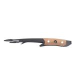 キャプテンスタッグ（CAPTAIN STAG） キャンプ バーベキュー 黒鹿トング 25cm UG3321