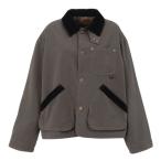 クリフメイヤー（KRIFF MAYER）（レディース）裏チェックハンティングジャケット W2525118:17:CHARCOAL