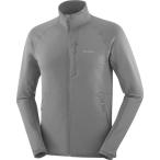 ショッピング男性用 サロモン（SALOMON）（メンズ）フルジップ フリース ESSENTIAL LIGHTWARM 男性用ミドルレイヤージャケット LC2443600