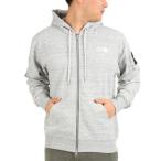 ザ・ノース・フェイス(THE NORTH FACE)(メンズ)トレーナー スウェット スクエアロゴフルジップ NT12335 Z グレー