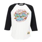 go- slow Caravan (GOSLOWCARAVAN)( мужской )USA хлопок gscWORLD 8 минут рукав Baseball футболка 361906 BLK