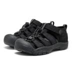  ключ n(KEEN)( Kids ) Junior ремешок сандалии большой Kids новый порт черный H2 1032145