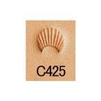 カモフラージュ C425 7mm【メール便対応】 [クラフト社]  レザークラフト刻印 Cカモフラージュ