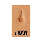 ストップ H908 6.5mm【メール便対応】 [クラフト社]  レザークラフト刻印 Hストップ