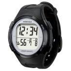 ブラック×シルバー_TM-510BS 山佐 ウォッチ万歩計 DEMPA MANPO ブラック×シルバー TM-510BS